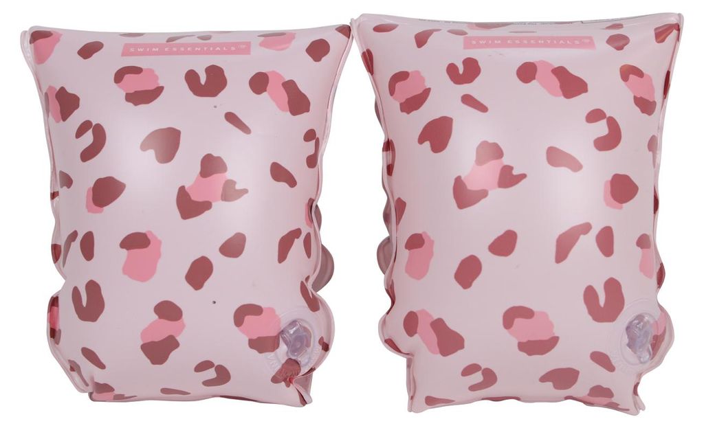 Swim Essentials Schwimmflügel - Old Pink Leopard - 0-2 Produktbild 