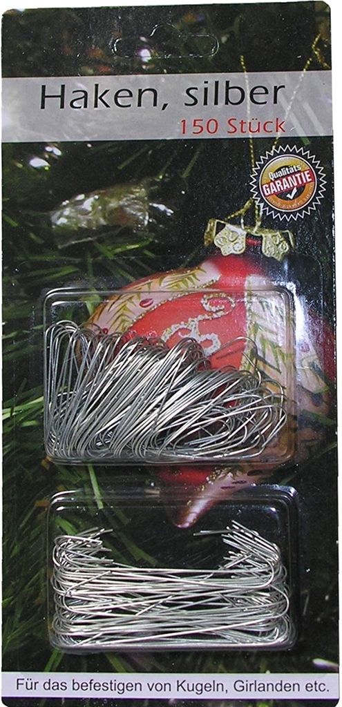 150 Kugelaufhänger Schnellaufhänger Christbaumkugel Produktbild 