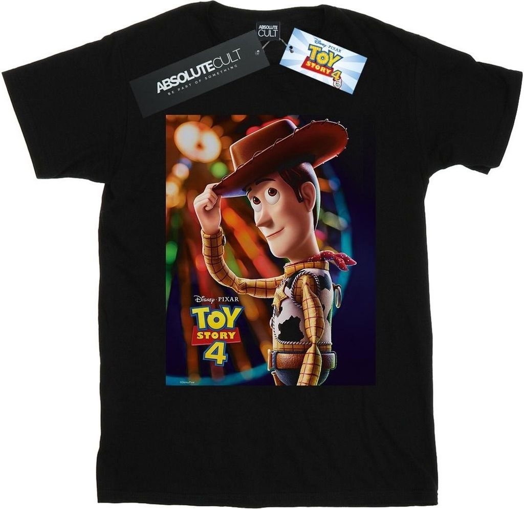 Disney - "Toy Story 4" T-Shirt für Damen BI47060 (3XL) (Schwarz)