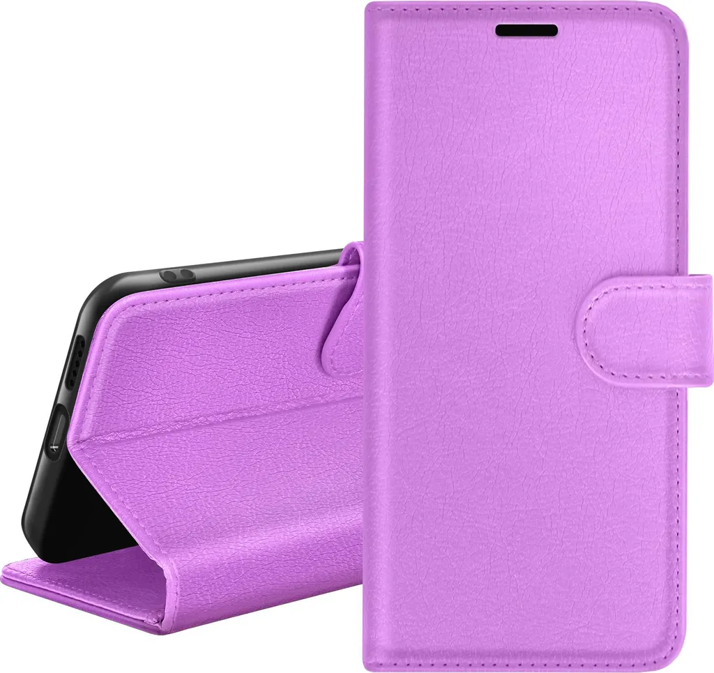 Custodia Zanaé Viola per Altice S61 | Stile Portafoglio e Design Unico