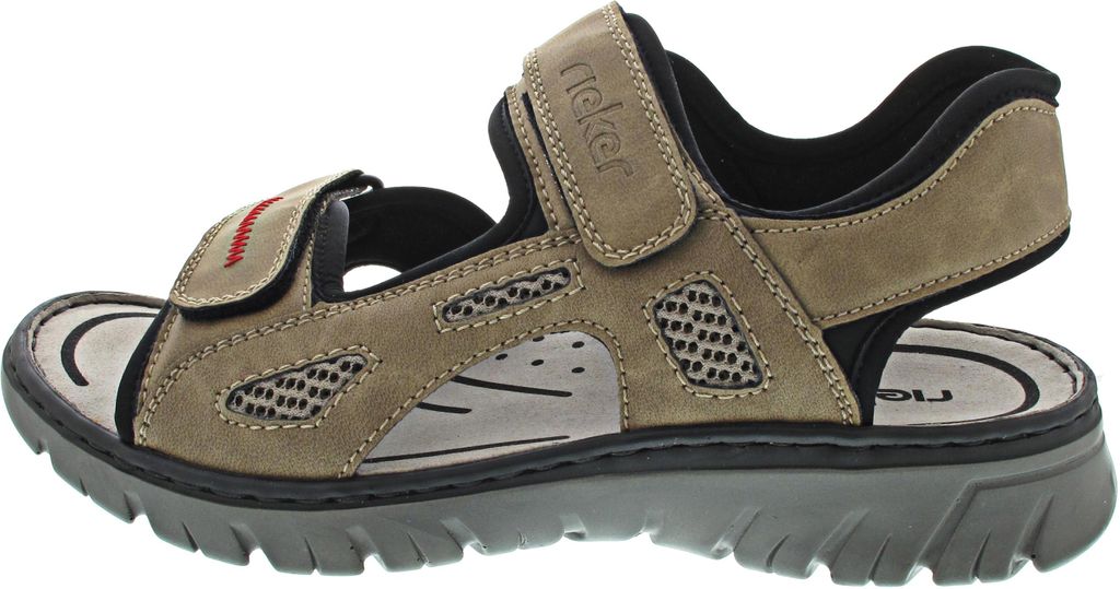 Rieker 26761-65 (42/steppe/kiesel/schwar) Produktbild 