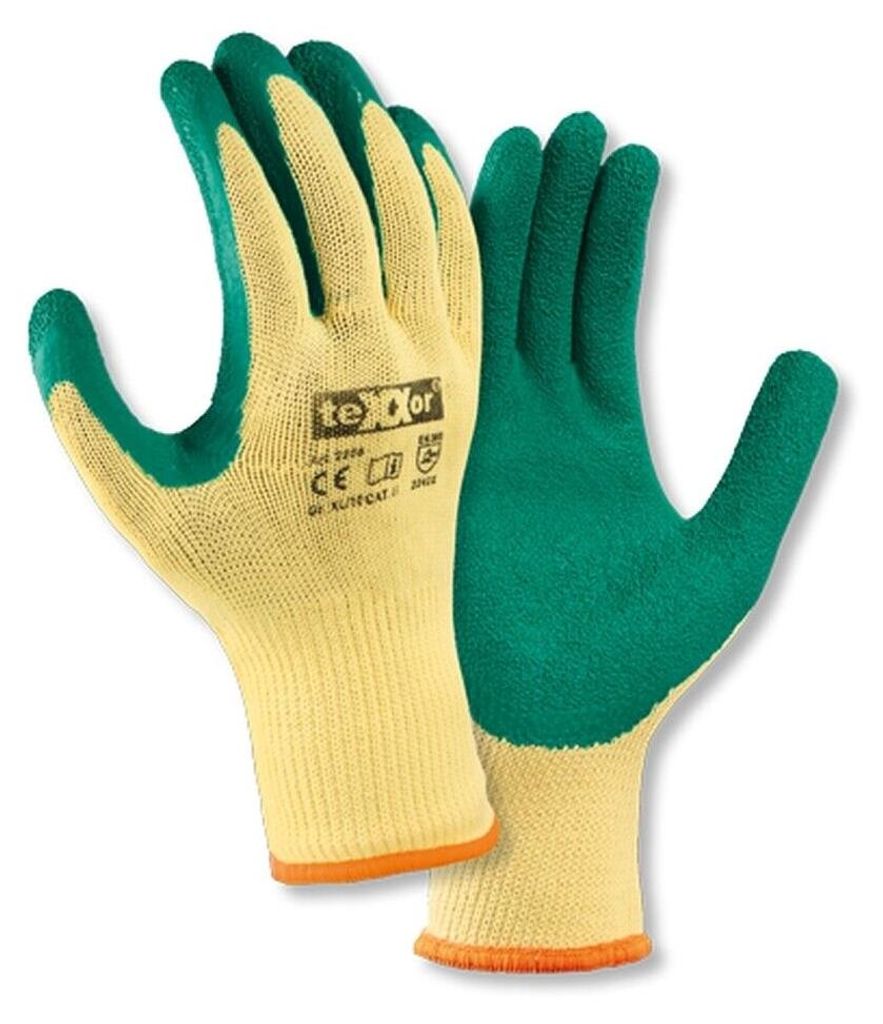 TEXXOR Arbeitshandschuhe 2206 griffig 144 Paar Gr. 8 (M)