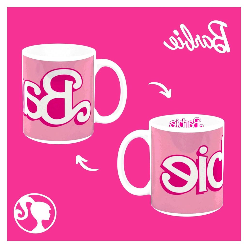 Barbie Kaffeetasse, Keramik Tasse, Tasse Puppen Design, Geschenk für Erwachsene und Jugendliche
