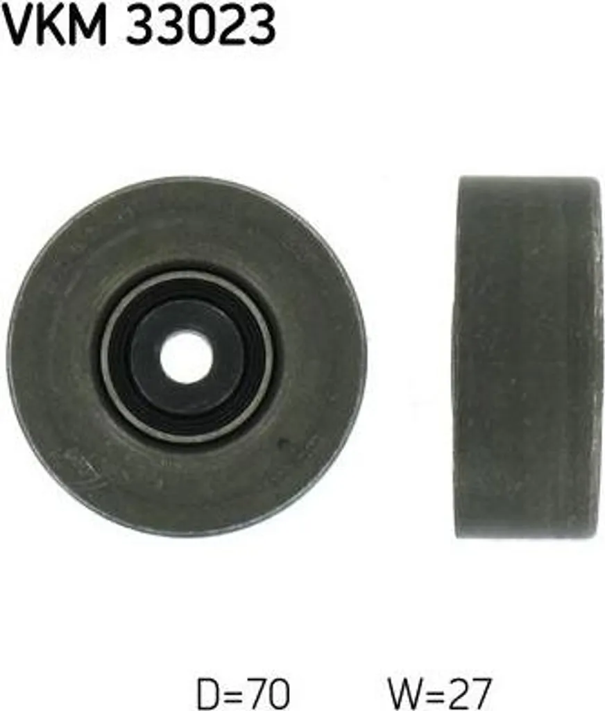 Galet tendeur SKF VKM 33023 pour réparation courroie Xsara et Peugeot 206