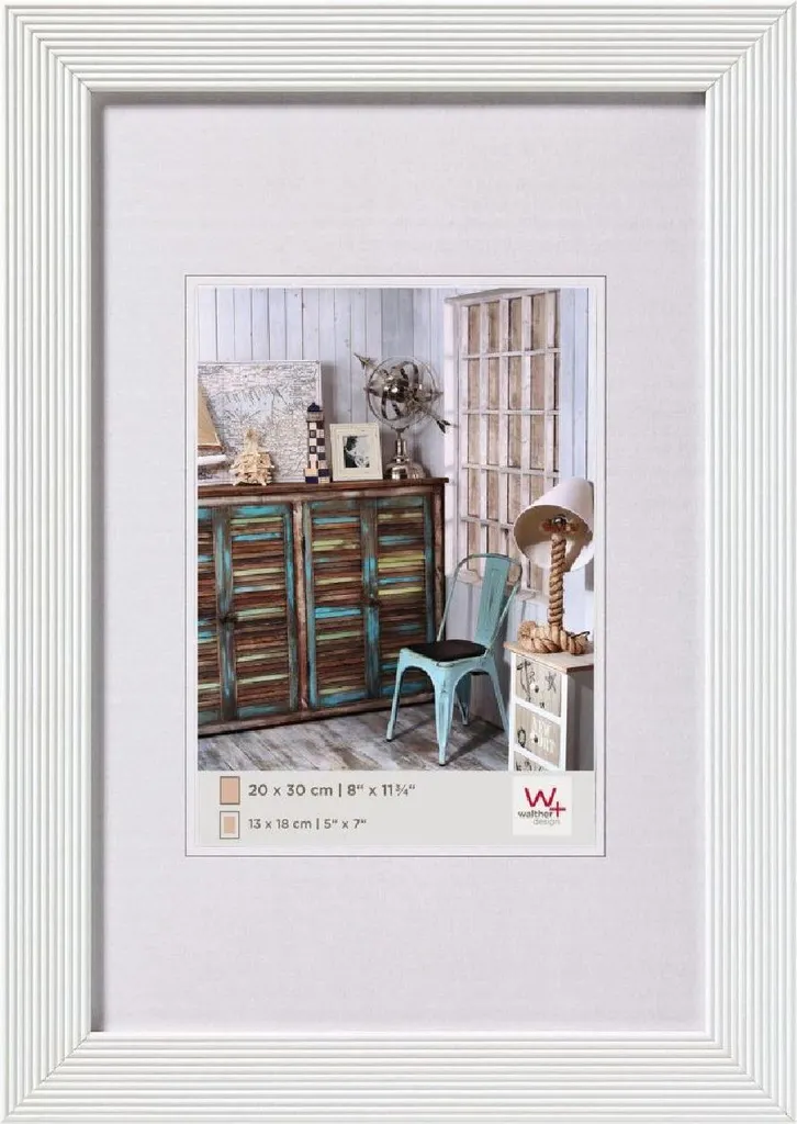 Walther Design Grado 40x60 cm Bianco: Cornice in Legno HI460W