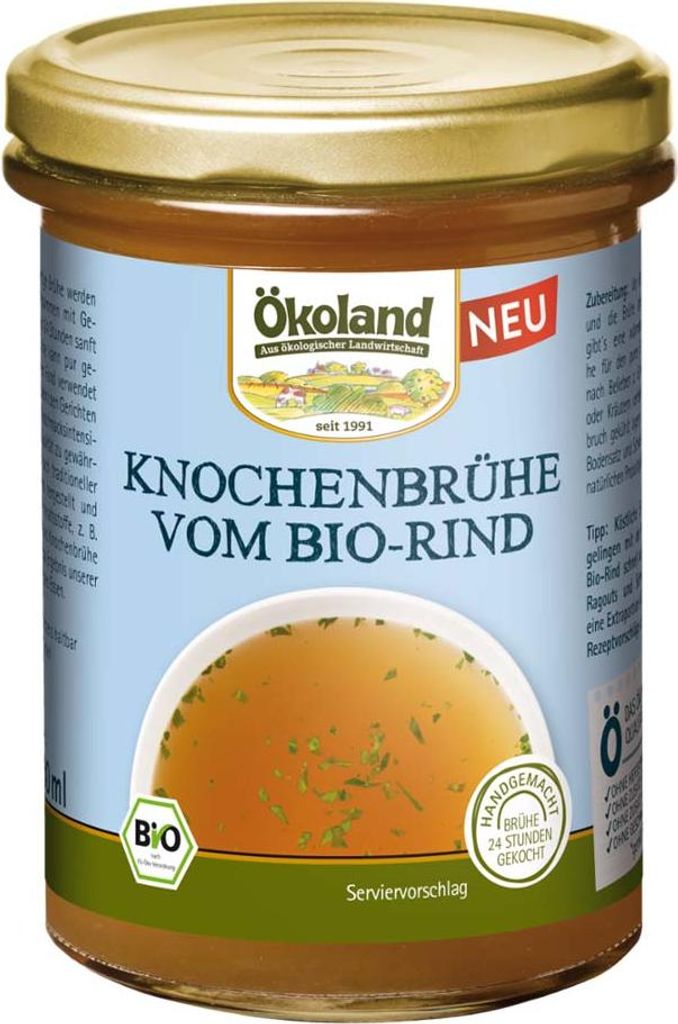 Knochenbrühe - -Rind 380ml Produktbild 