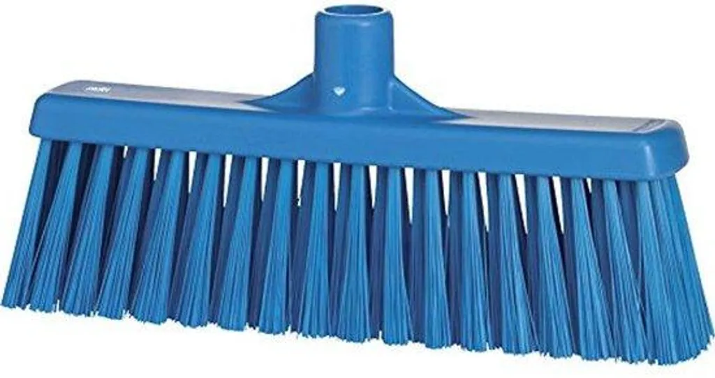 Brosse de nettoyage moyenne en polypropylène bleue pour sols - 30cm
