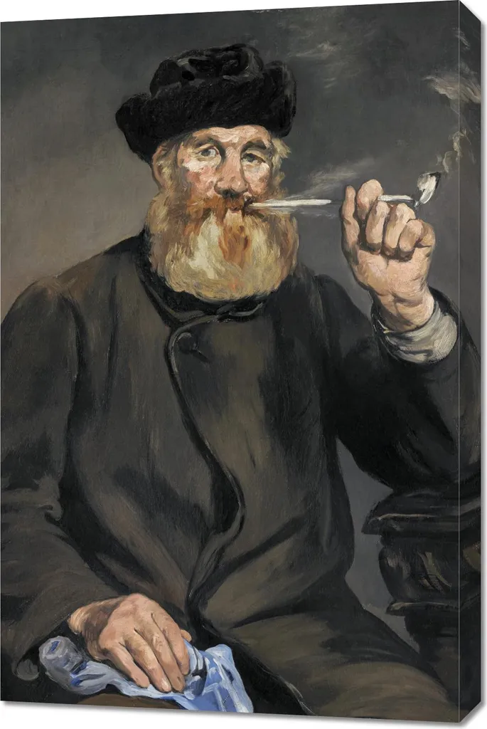 Quadro The Smoker Edouard Manet 60x90 cm - Riproduzione Fine Art Vintage