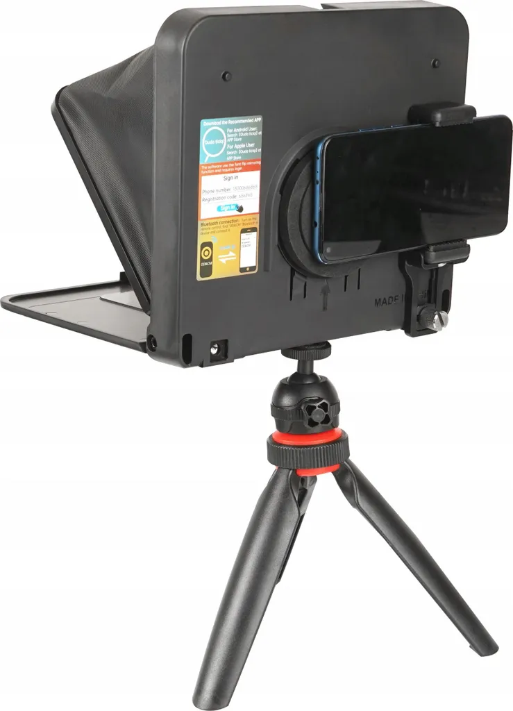 Lensgo Autocue TC7 Téléprompteur Compact pour Smartphone et Tablette - 8