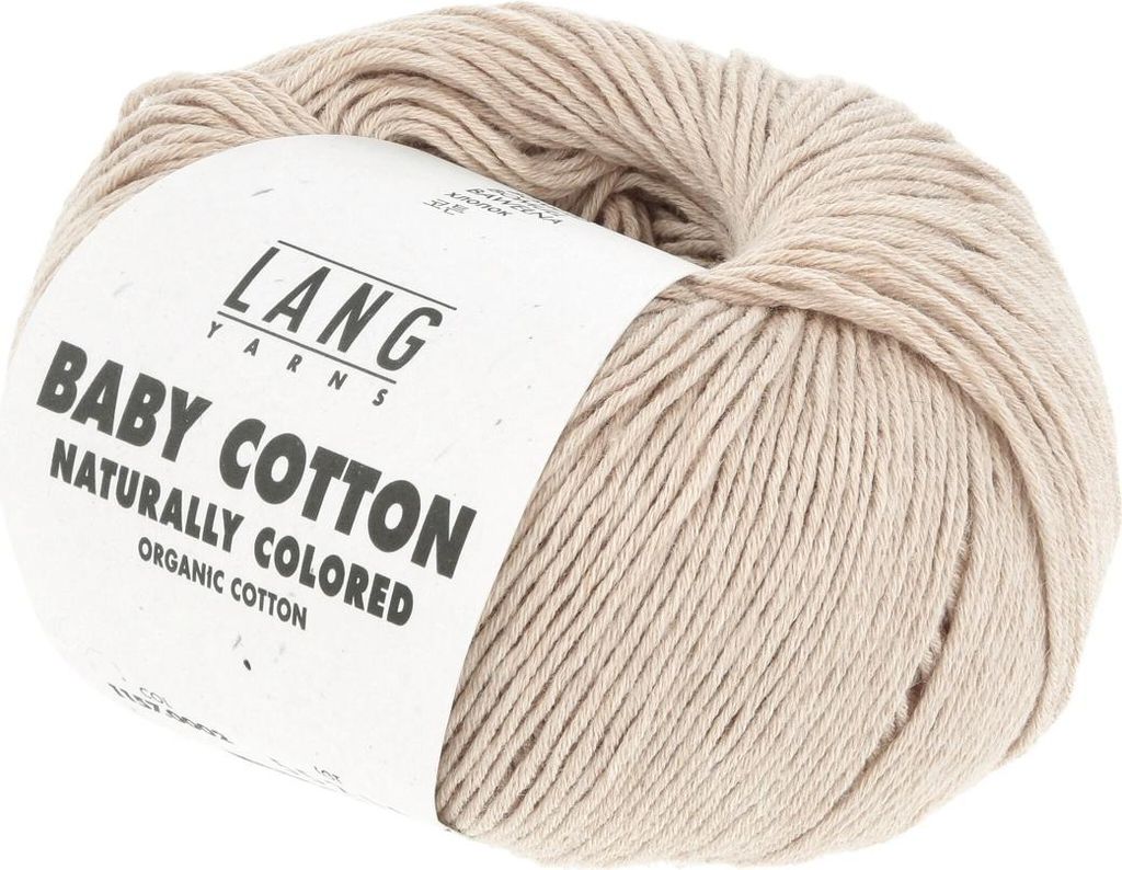 Lang Yarns - Baby Baumwolle Naturally Colored 0002 light brown