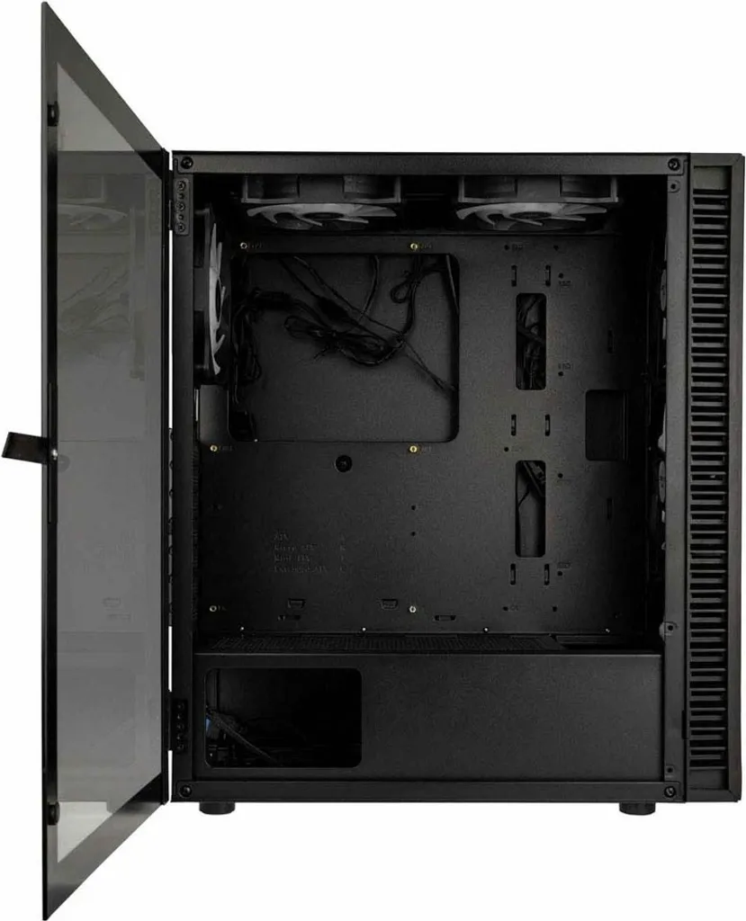 Boîtier Gaming Kolink Observatory HF Mesh Noir - Idéal PC High-End - 8