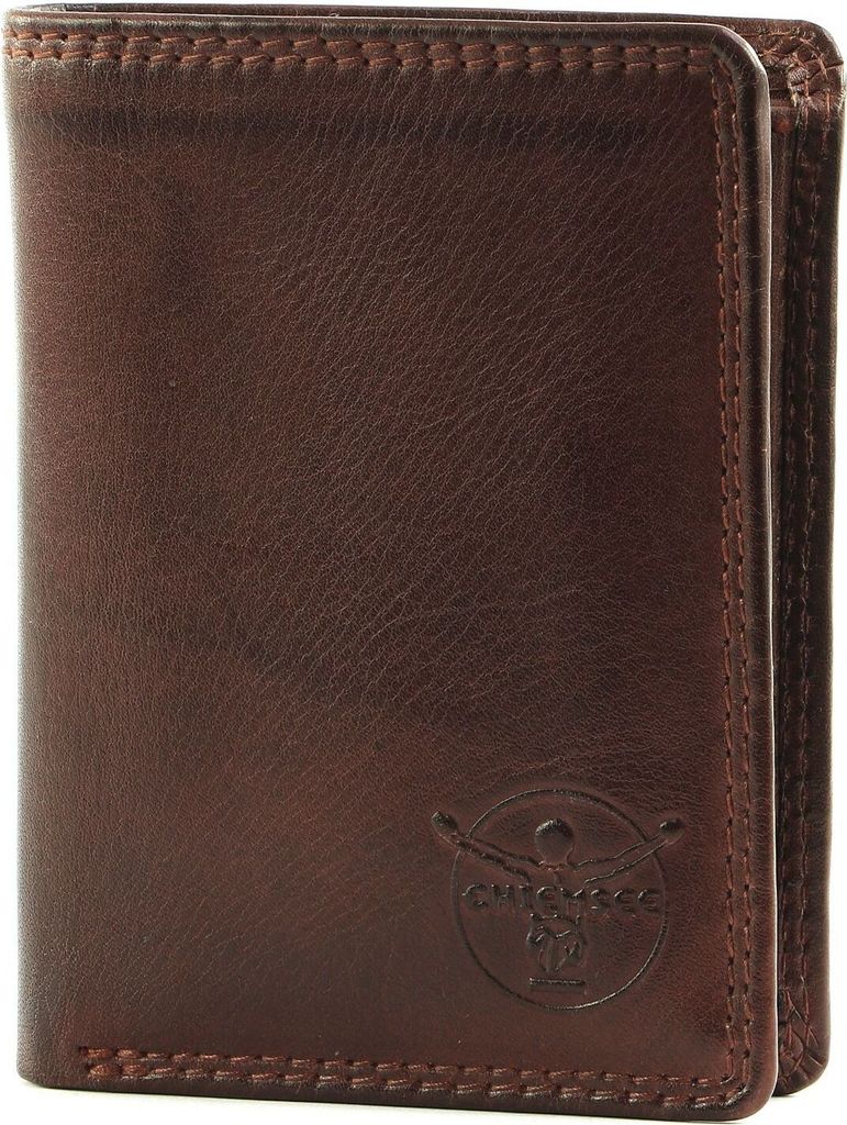 CHIEMSEE Leder Geldbörse Leather Wallet Brown dunkelbraun