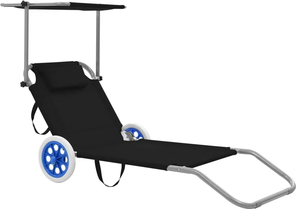 Minimalismo e Funzione: Lettino Maison Exclusive Acciaio Nero