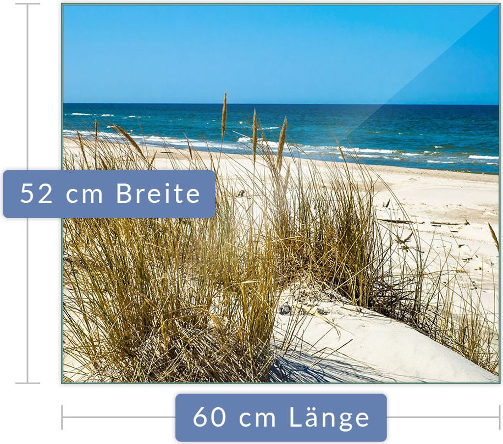 Herdabdeckplatte Abdeckung Glaskeramikfeld Abdeckplatte 1-Teilig 60x52 Stadt Grau Glas