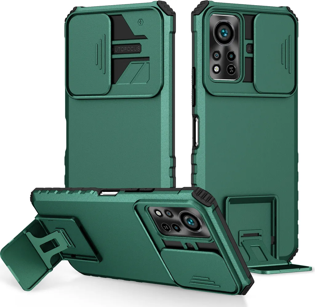 Cover Anti-Caduta Infinix Hot 11s NFC Verde - Ideale per Bambini