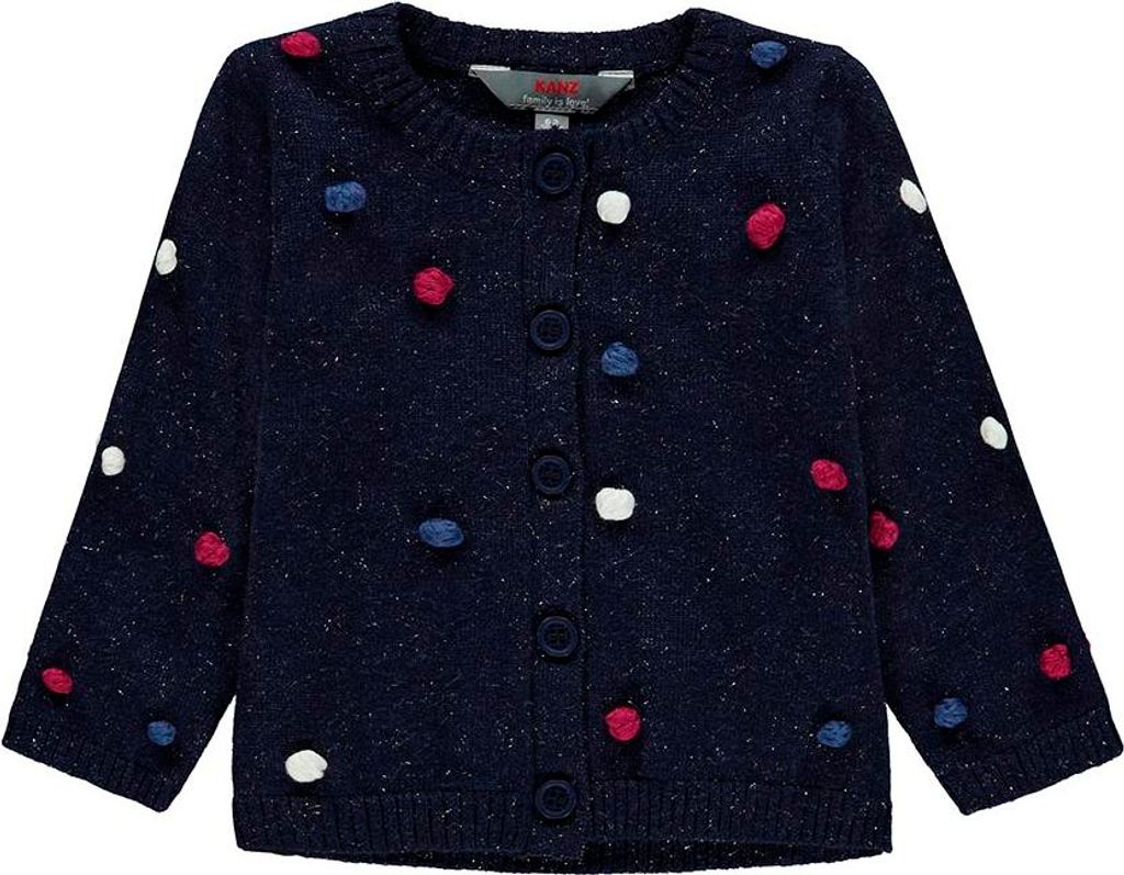 Strickjacke mit 1/1-Ärmeln