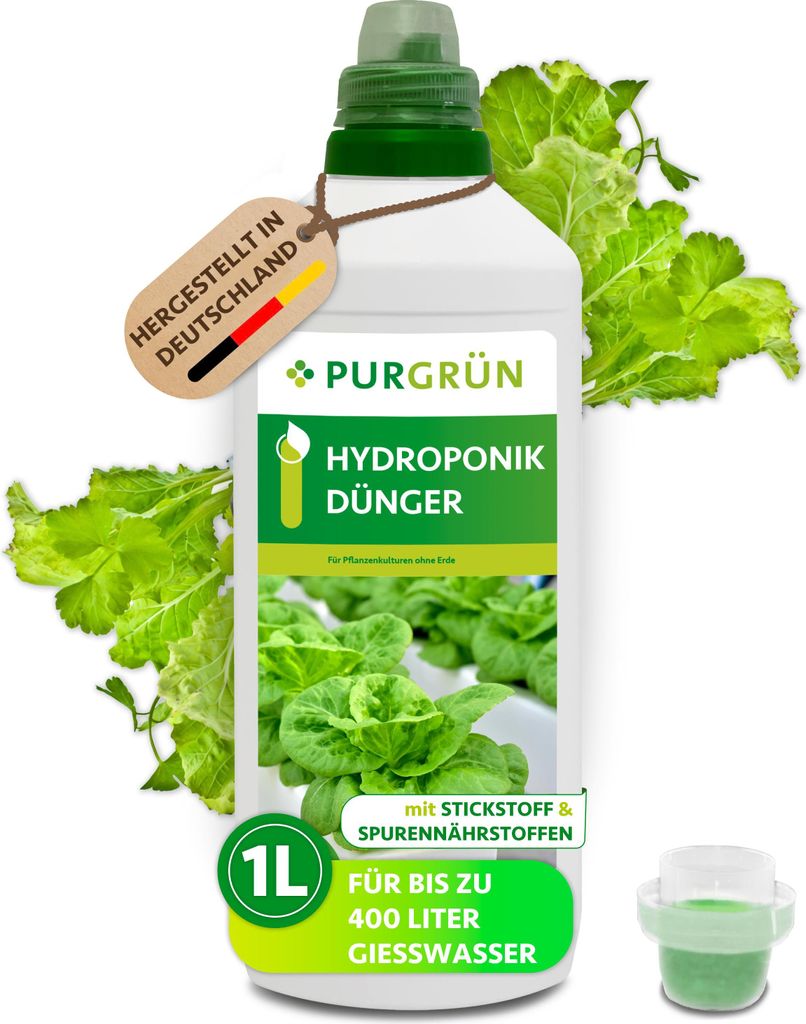 Purgrün Hydroponik-Dünger 1 Liter,