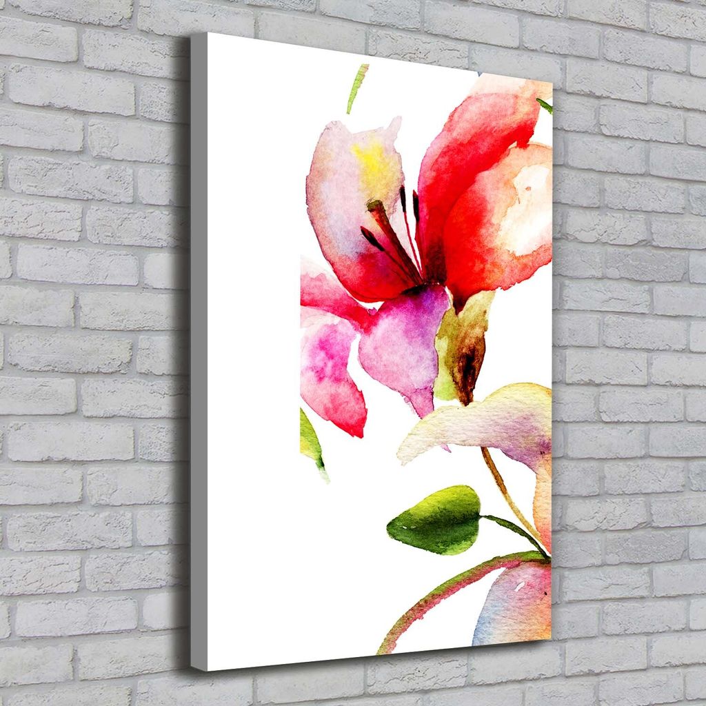 Tulup Leinwandbild - 70x100cm - Wandkunst - Drucke auf Leinwand - Leinwanddruck - Wohnzimmer Wanddekoration XXL - Wohnung Deko Kunstdrucke - Blum...