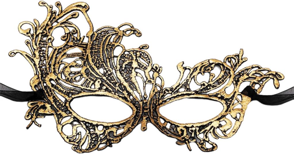 Damen Spitzenmaske, Halbgesichtsmaske, venezianische Maske, verdickte sexy Partymaske für Maskerade, Kostümparty, Abschlussball, Karneval