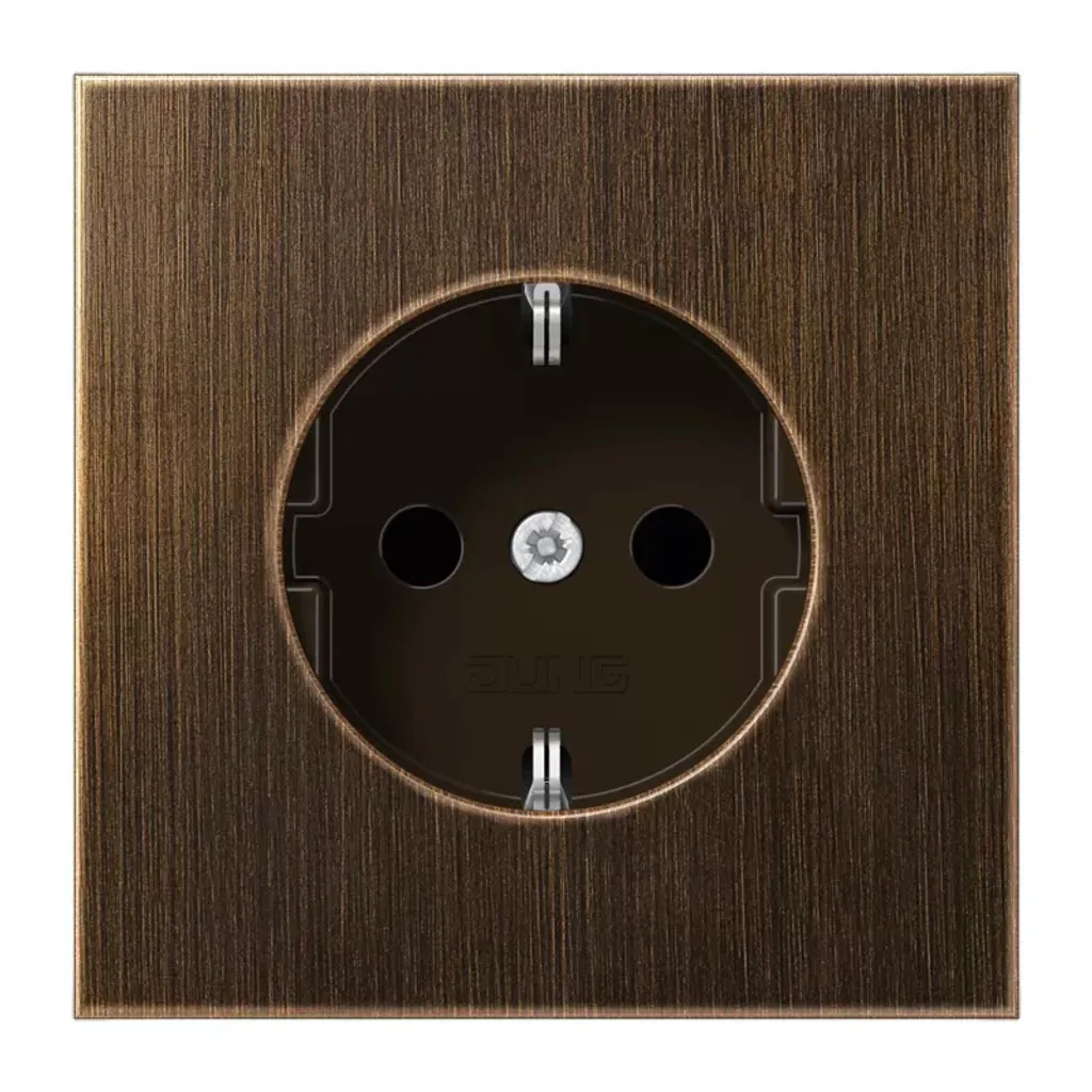 Prise Jung ME1520KIAT : Solution Robuste et Durable en Laiton Antique