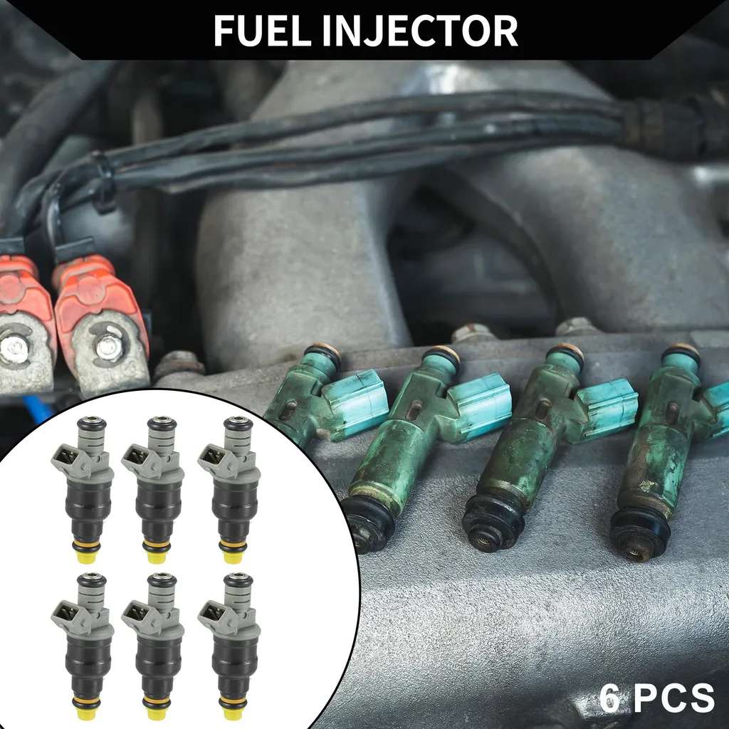 Injecteur Durable Noir F65Z-9F593-A pour Ford F-150 E-150 4.2L Essence