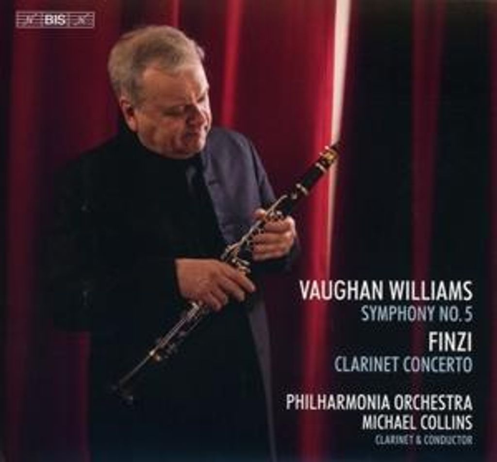 Ralph Vaughan Williams : Vaughan Williams: Symphony No. 5/Finzi: Clarinet