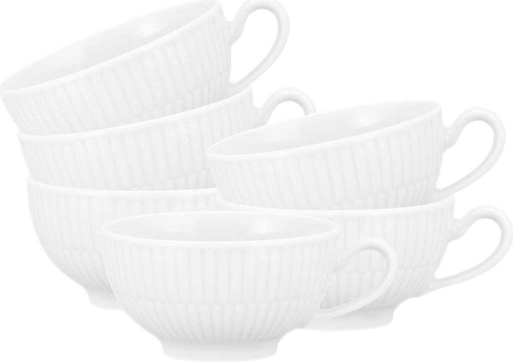 Seltmann Weiden Amina weiß Teeobertasse 0,22 l 6er Set