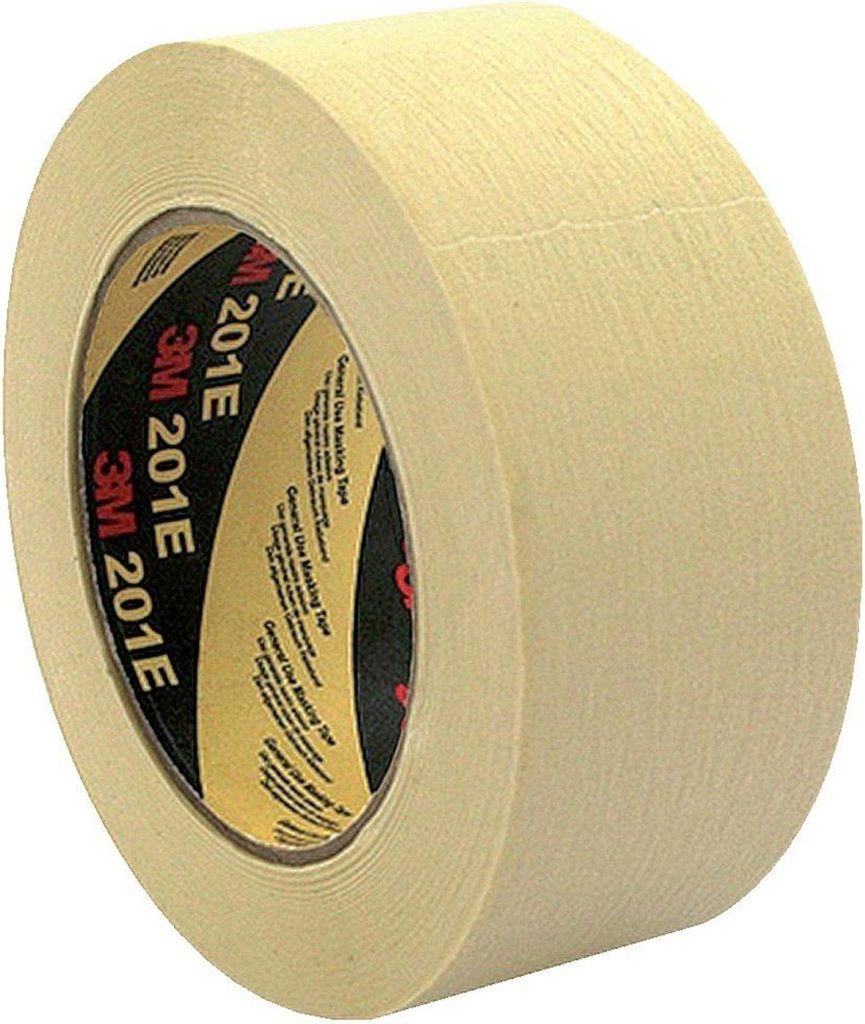 3M Abdeckklebeband 201E Krepp - Ausführung 24 mm x 50 m 6 Stk