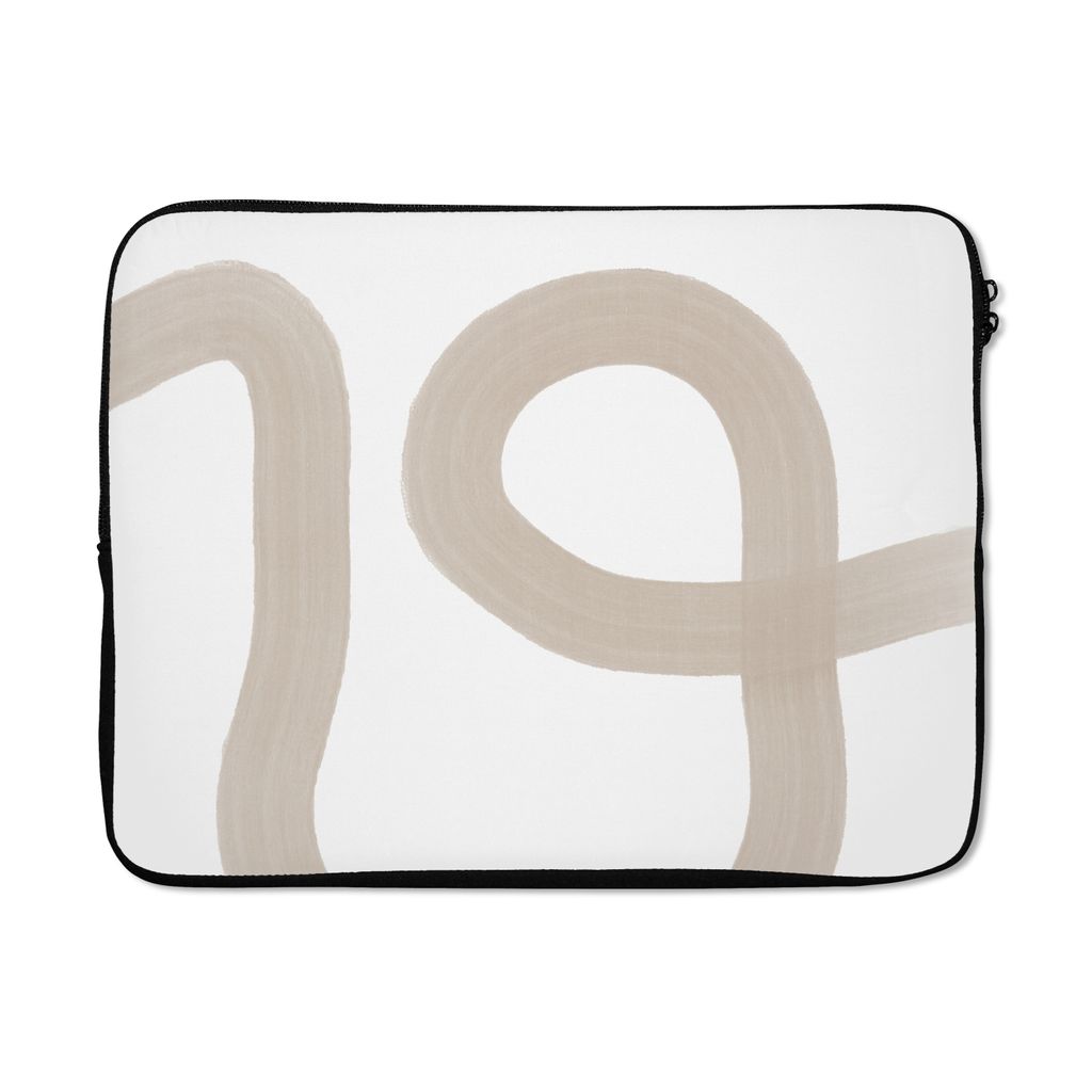 MuchoWow Laptop Hülle 15 Zoll Abstrakt - Pastell - Design Laptoptasche - Laptoptasche - Sleeve - Rundum-Schutz