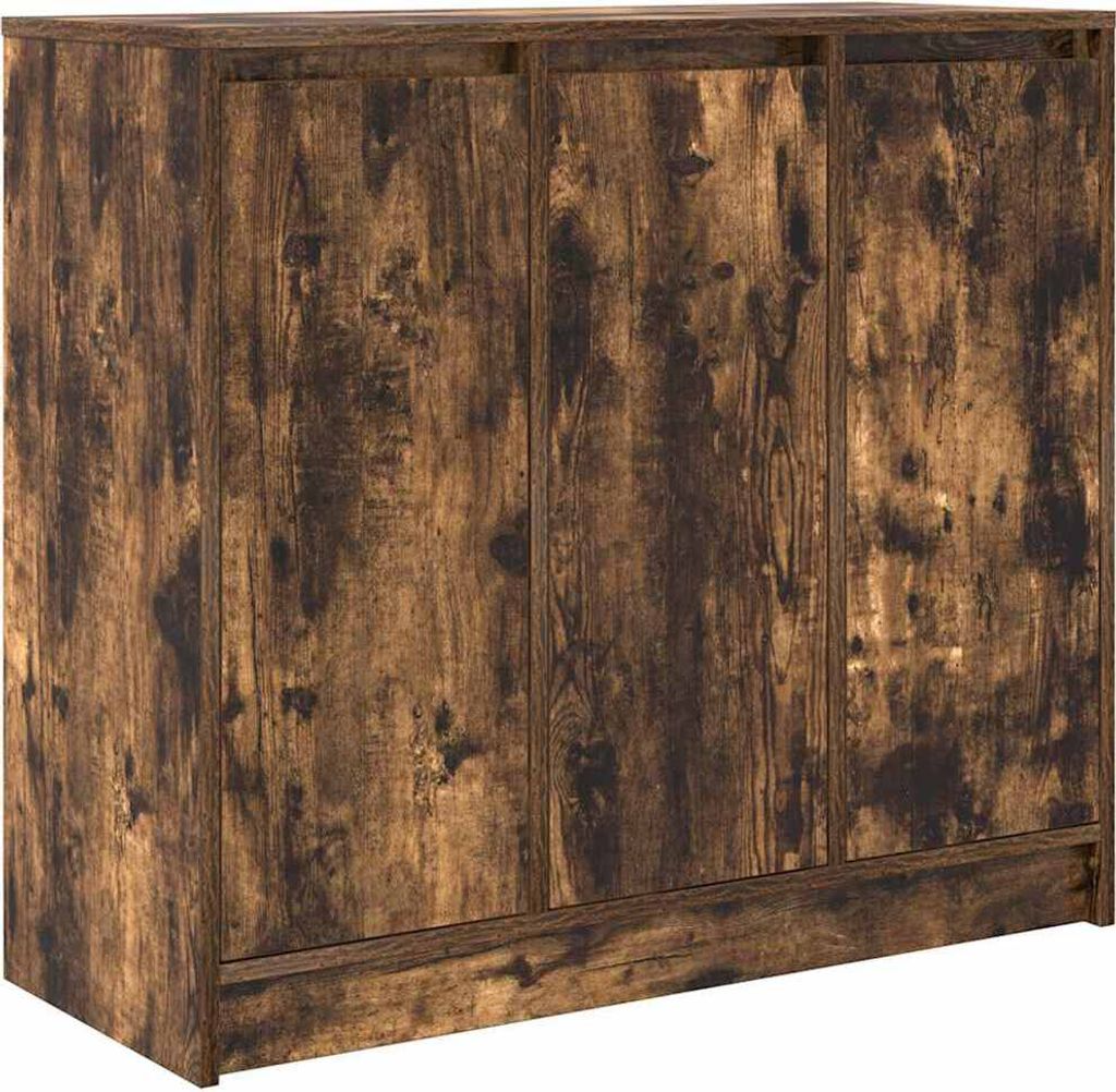 Sideboard Räuchereiche 85x34x76 cm Holzwerkstoff