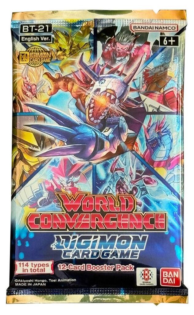 Digimon - World Convergence 1 Booster - Englisch Produktbild 