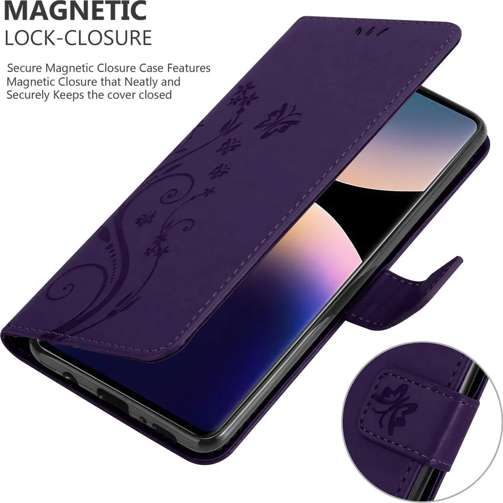 Protezione Xiaomi Redmi Note 14 Pro 4G Cadorabo Wallet Case - 4