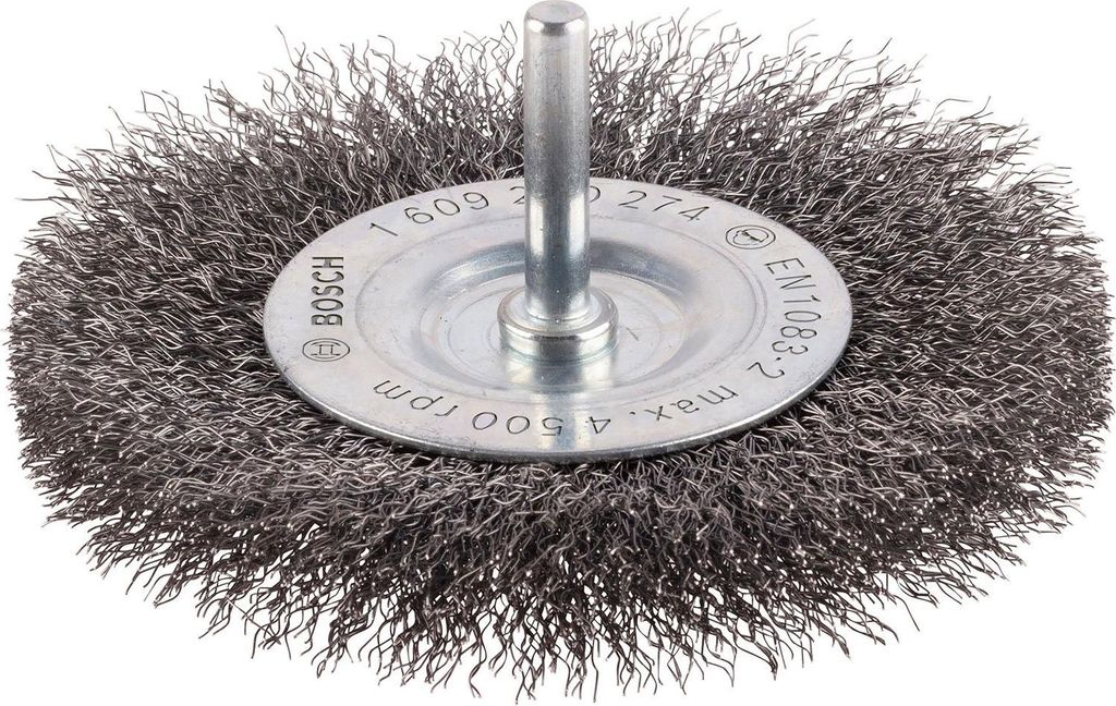 Brosse à disque PRO Metal clean, tige cylindrique, 100 x Image du produit 