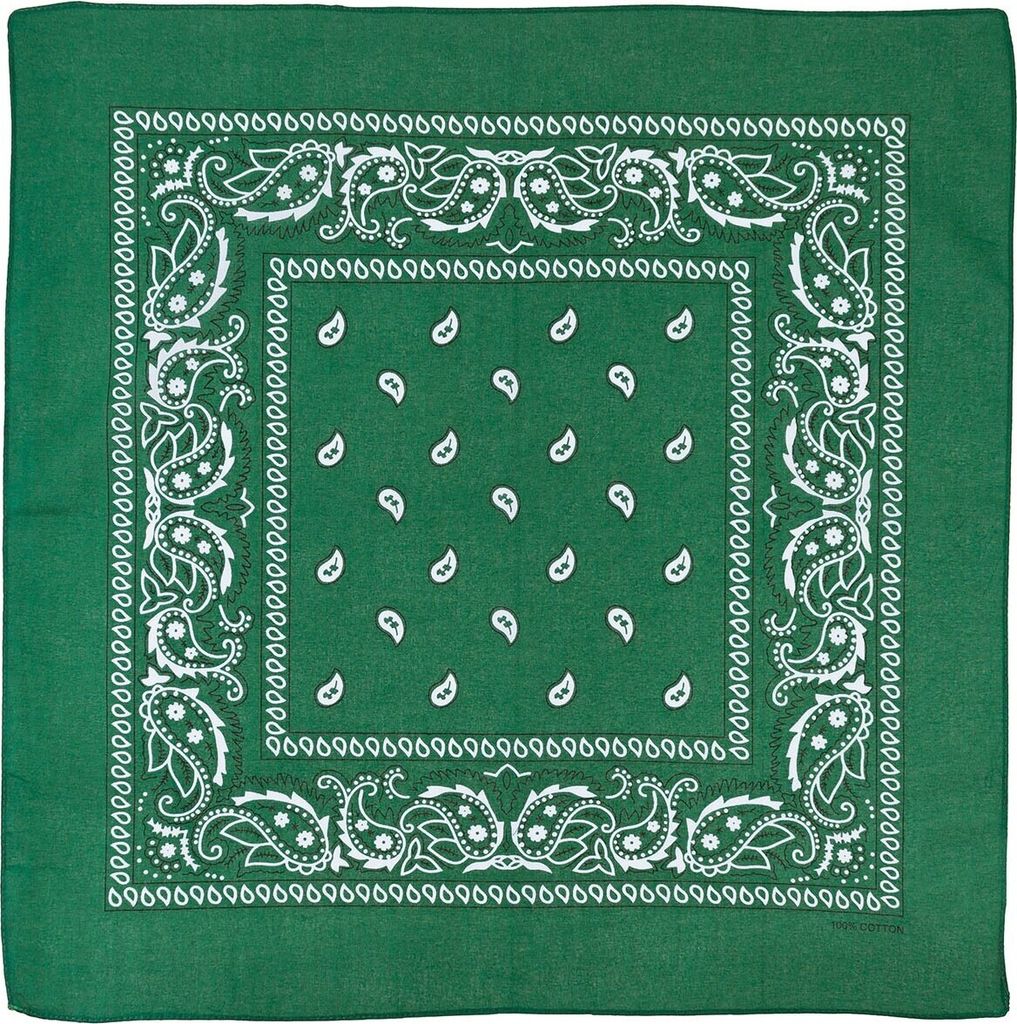 MFH Bandana, oliv-schwarz, ca. 55 x 55 cm, Baumwolle Produktbild 