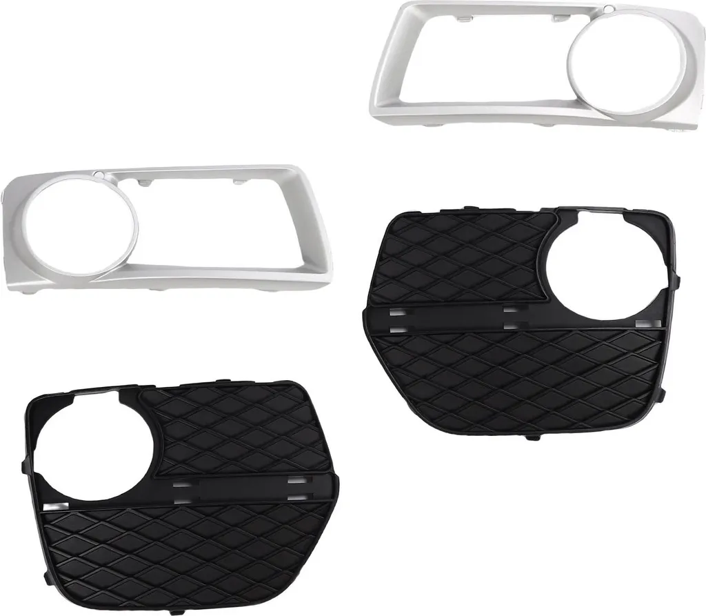 Inserts de calandre ABS étanches pour antibrouillards BMW X6 1 paire