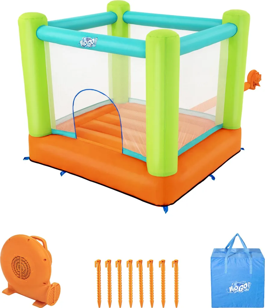 Aire de jeux gonflable Bouncer H2OGO Bestway 53394 avec toboggan géant