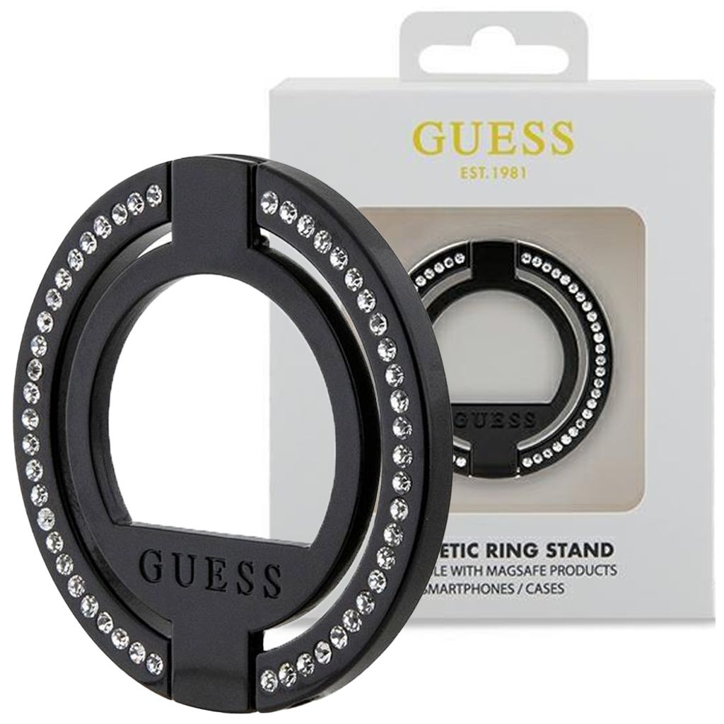 Guess MagSafe Ringständer GUMRSALDGK schwarz/schwarzer Produktbild 