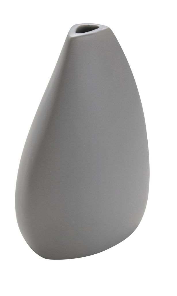 Vaso 'Stone' (12x10x18cm), grigio Immagine del prodotto 