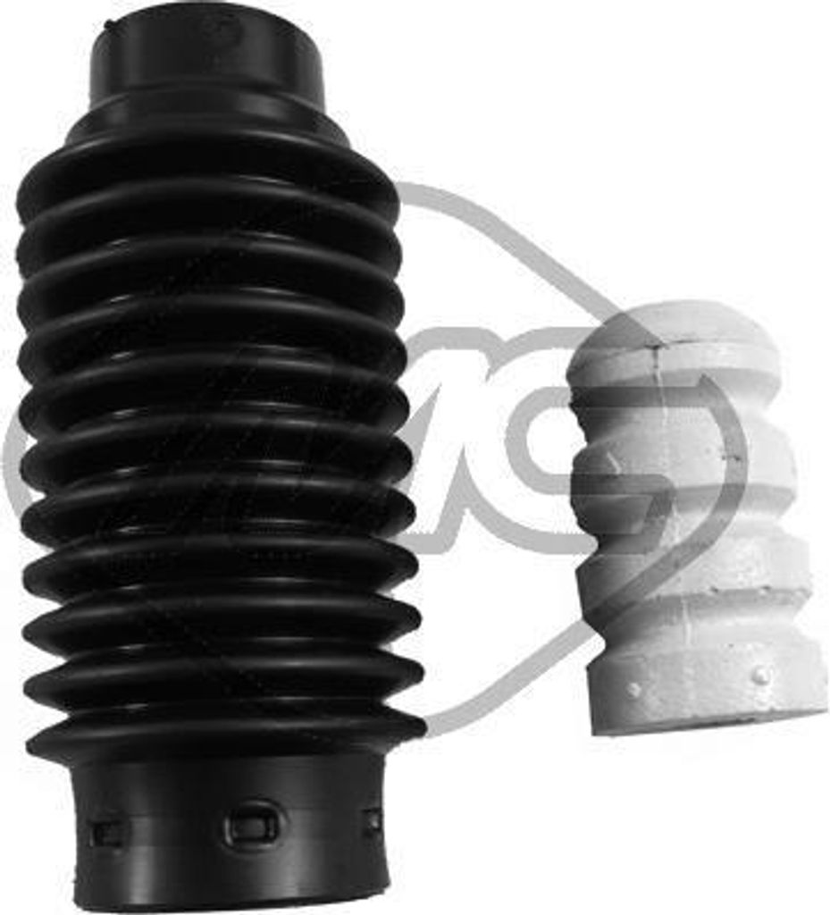 Metalcaucho 4657 Gummipuffer, Fahrwerk OE 525435 kompatibel mit C2, C3