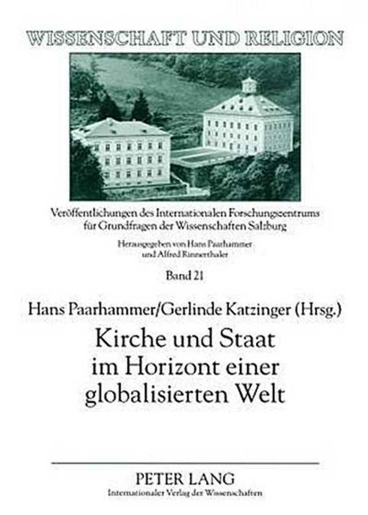 Kirche und Staat im Horizont einer globalisierten Welt