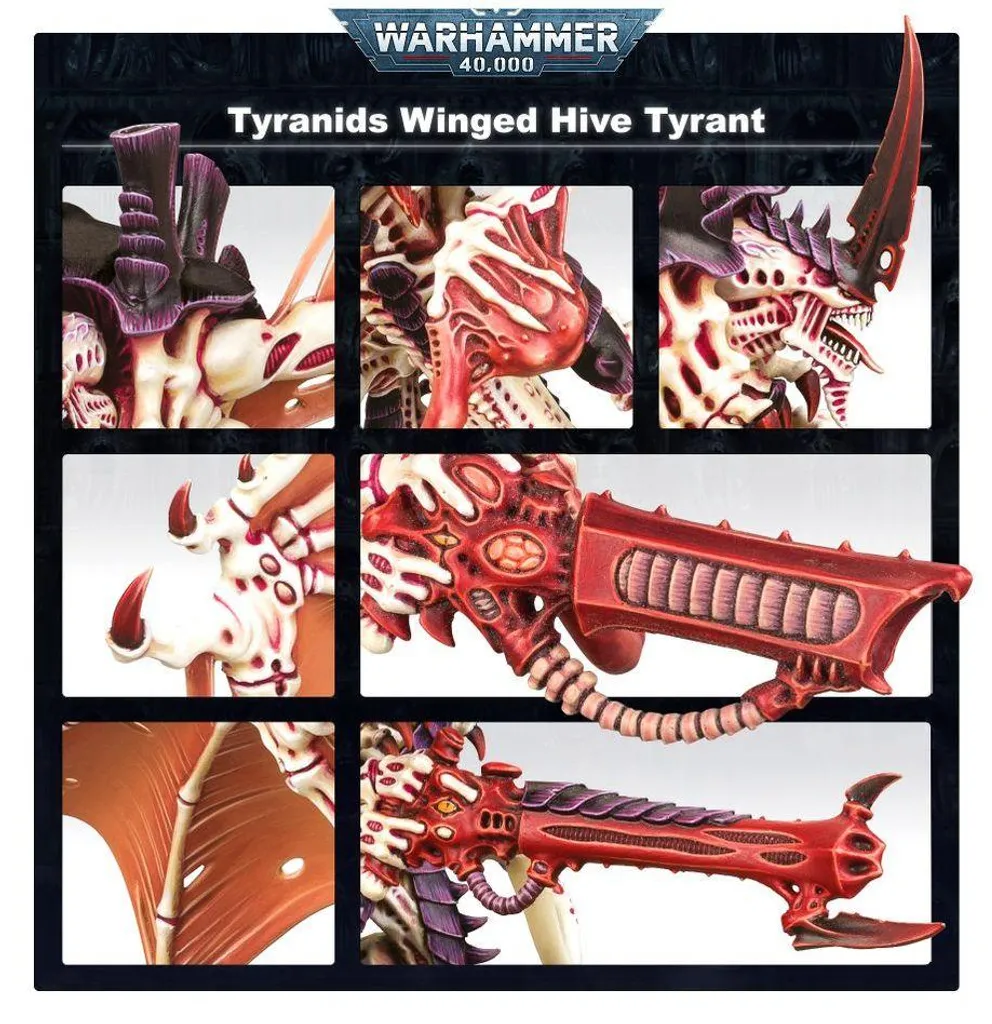 Commandant Tyranide Tyrant de la Ruche : Guidez votre Essaim au Combat - 9