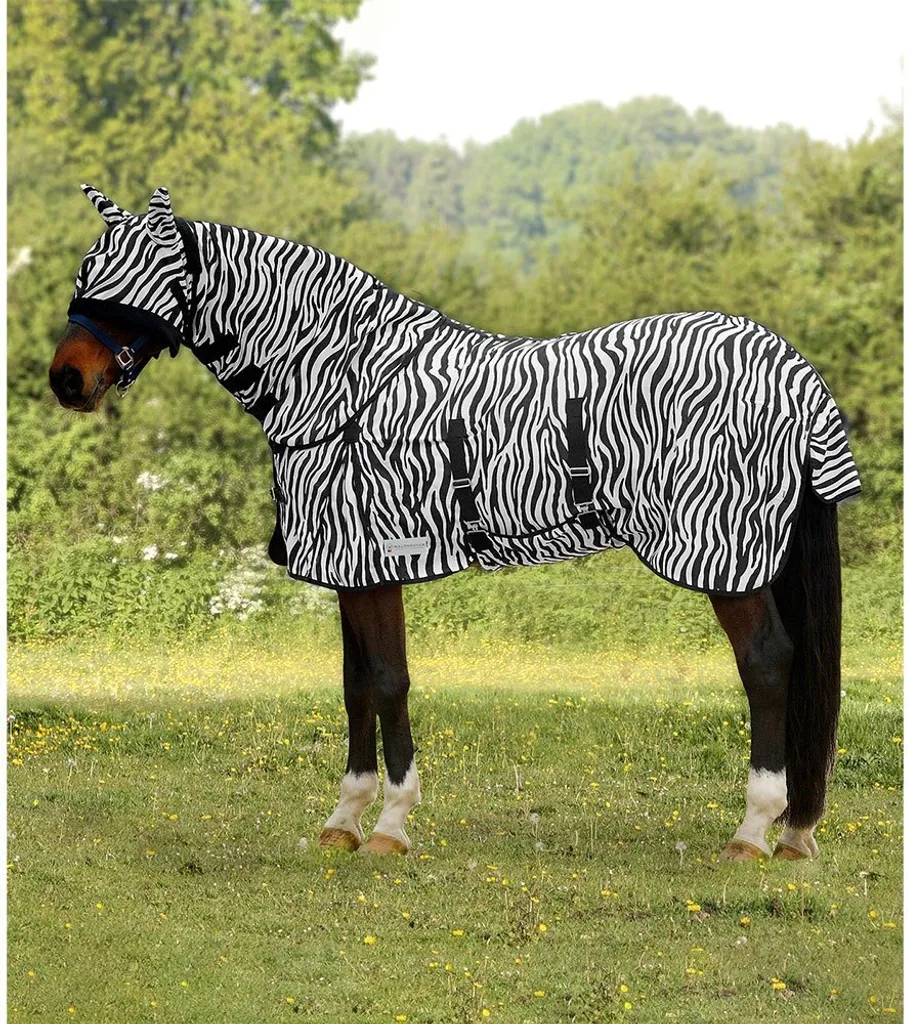 Waldhausen Zebra: Tappeto Protezione Mosche 165 cm Alta Qualità
