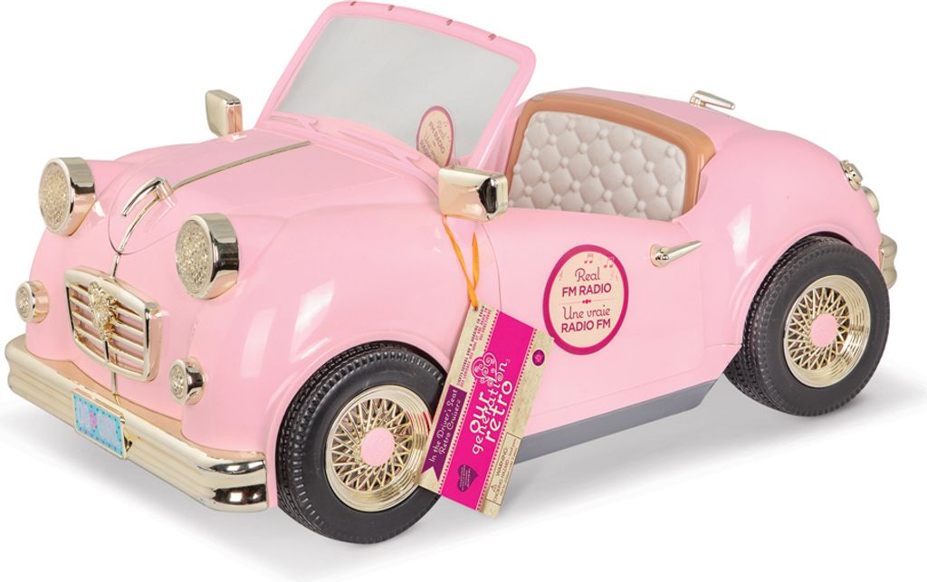 Our Generation - Retro Auto mit Licht und Sound fr Puppe 46 Produktbild 
