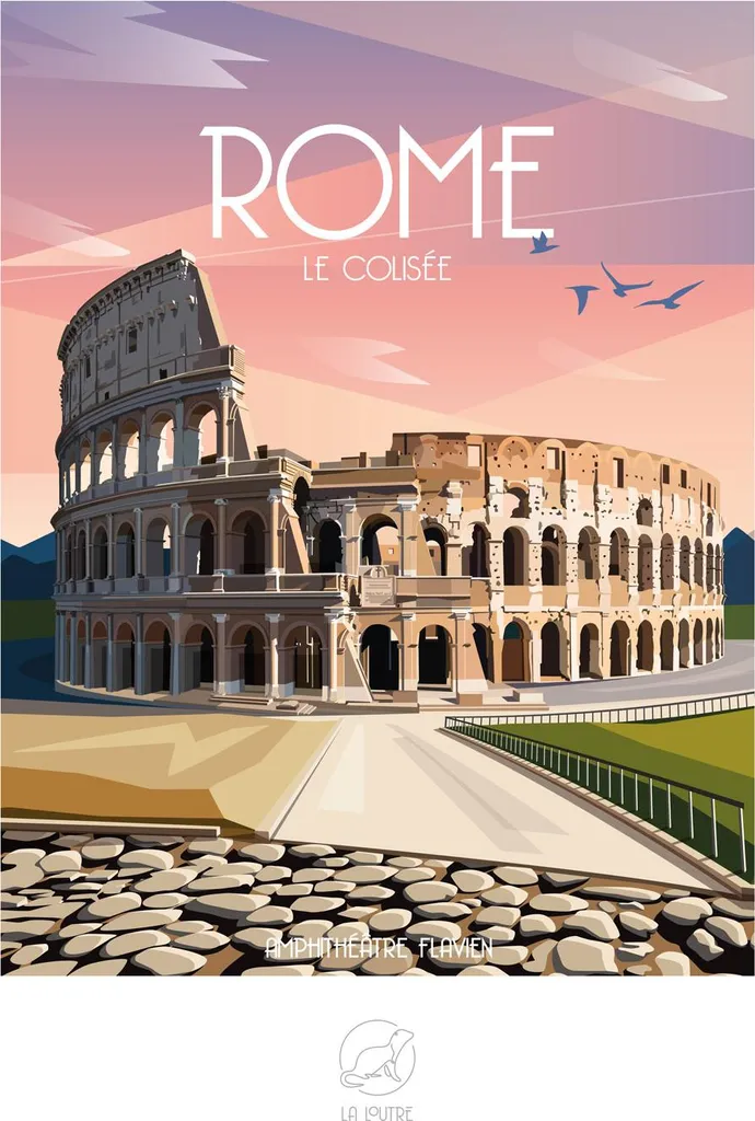 Puzzle 1000 pièces Rom Kolosseum La Loutre - Puzzle Rome de qualité