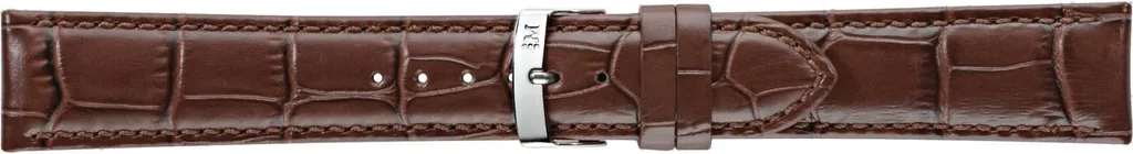 Bracelet Cuir Véritable Marron Morellato pour Montre Femme, Largeur 16mm