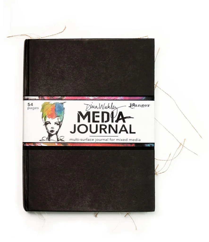 Medienjournal Dina Wakley Ranger Carnet Art Journaling avec Pages Variées