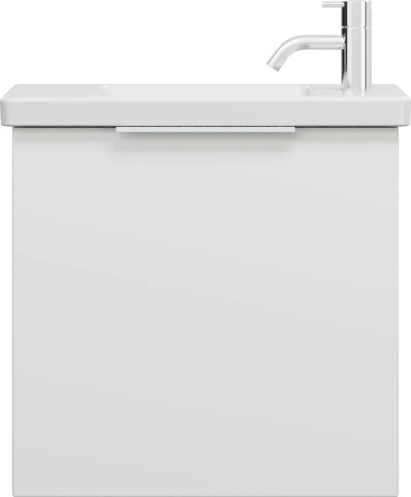 Meuble lave-mains suspendu burgbad Eqio 53cm idéal pour espace WC