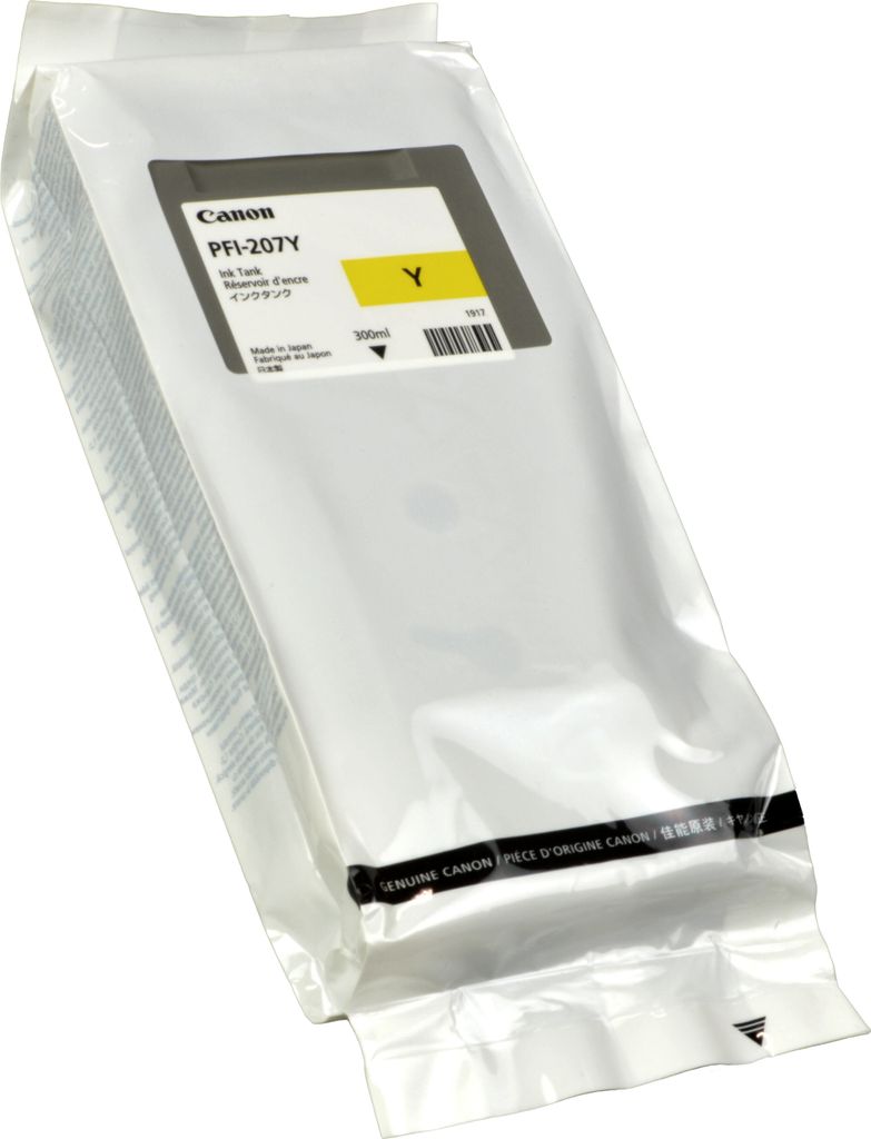 Canon PFI-207 Y, Gelb, Tinte auf Pigmentbasis, 1 Stück(e) Produktbild 