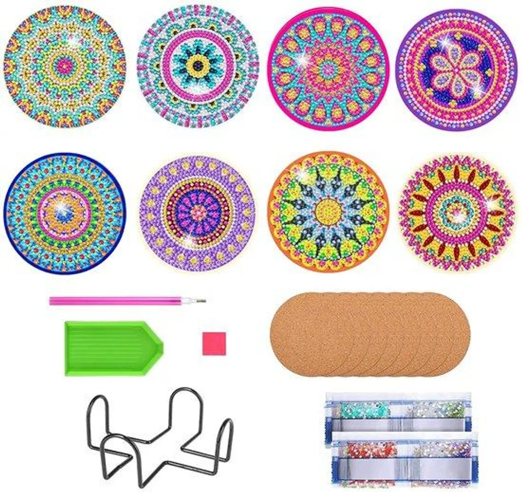 Cales à réaliser soi-même pour décorer tasses vases et bougies Bohemia