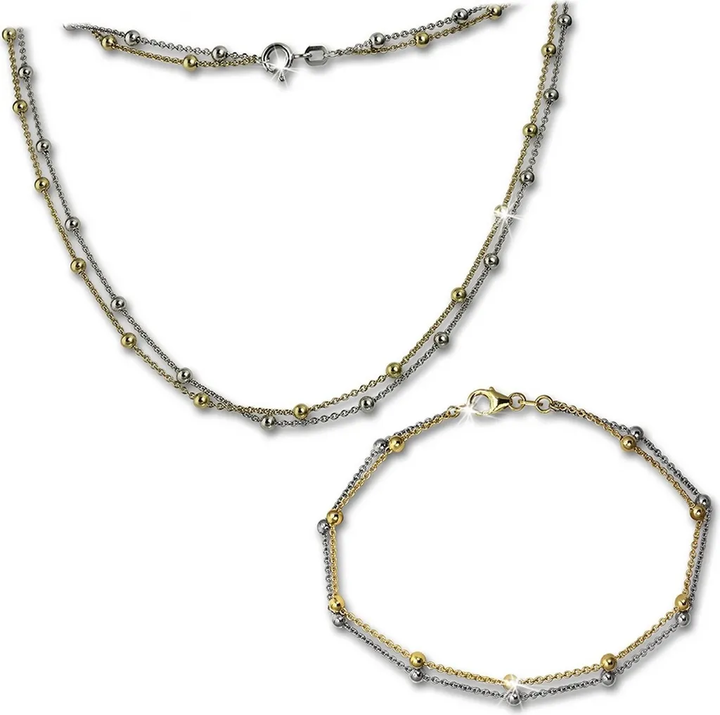 Évitez les bijoux qui ternissent : Parure SilverDream Argent 925 Doré